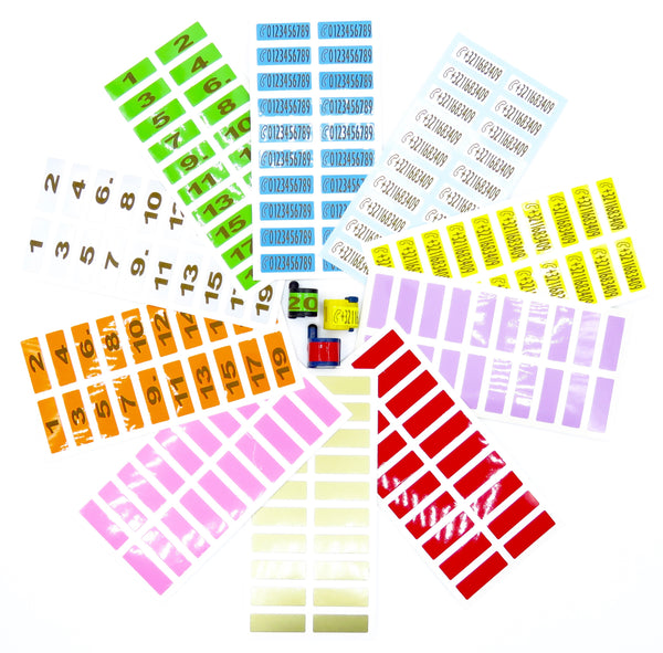 E-Z Markers for electronic rings